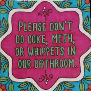 Anti-Drug Sign Art Print